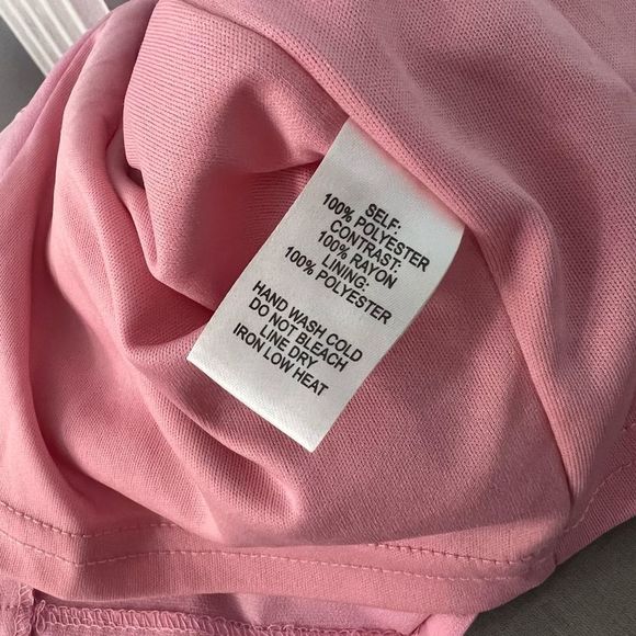 Lulu’s Lots of Love Light Pink Strapless Midi strapless flounce Dress - Picture 12 of 14